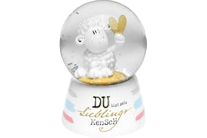 Sheepworld Snöglob motiv mänsklig | glas, polyresin, höjd 6,5 cm