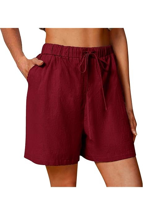 Pantaloncini Da Bagno Donna AI'MAGE - Stampati Estate 2024 | Con Tasche E Cintura Regolabile | S-XXL - Foto 9