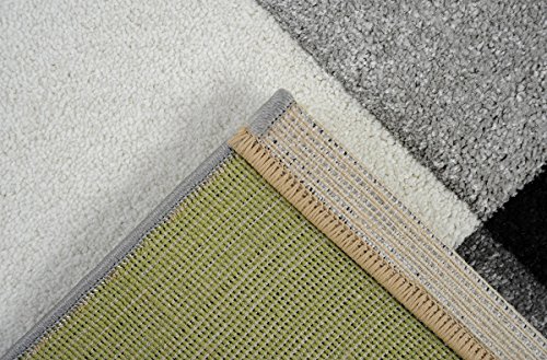 Teppich Läufer Sam Karomuster grün in 80 x 300 cm - 5