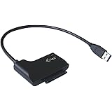 i-tec USB 3.0 Kabel Adapter SATA mit externem Netzteil 220V,für den Anschluss von SATA Festplatte BLU-RAY CD-ROM CDRW DVD DVDRW