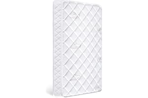 Ours à bulles Hochwertige Schwamm-Matratze 60x120, 100% Strickware, Hochwertige Wolle - Hypoallergen, 13 cm Robuste Und Weiche Kindermatratze, Ungiftige Babymatratze Nach Öko-Tex Standard 100.