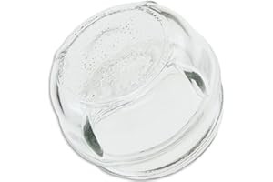 EUROPART Calotta in vetro per la lampadina del forno, diametro 68 mm, adatta per Bosch Siemens Neff 647309/Küppersbusch 502376