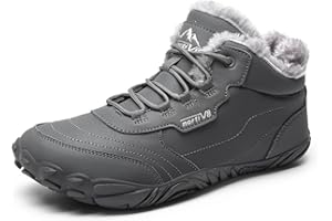 NORTIV 8 Męskie zimowe izolowane wodoodporne buty outdoorowe