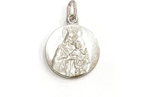 DE BUSSY Medaglietta scapolare in argento Sterling