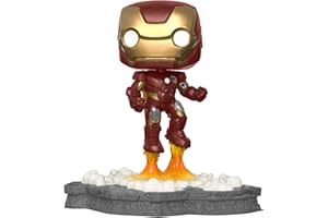 Funko POP! Deluxe: Marvel Avengers - Iron Man - (Assemble) - Figura in Vinile da Collezione - Idea Regalo - Merchandising Ufficiale - Giocattoli per Bambini e Adulti - Movies Fans