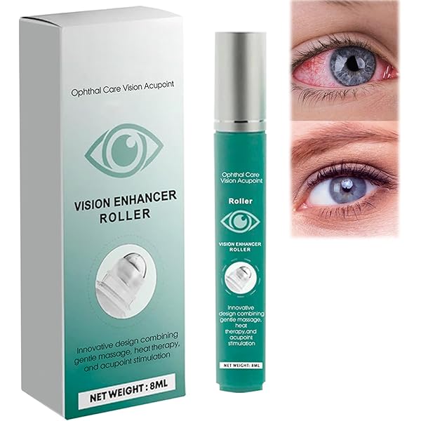 New 8ml OphthlaMed Vision Enhance Roller Natural Eye Care - Foto 4