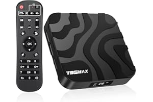 IDEALROYAL Android 12.0 TV Box, Android Box con 4 GB RAM 64 GB ROM Allwinner H618 Quad-Core 64 bit ARM Corter-A53-CPU 6K Risoluzione 2.4GHz/ 5GHz WiFi6 BT 4.0 10/100M LAN Enternet TV Box
