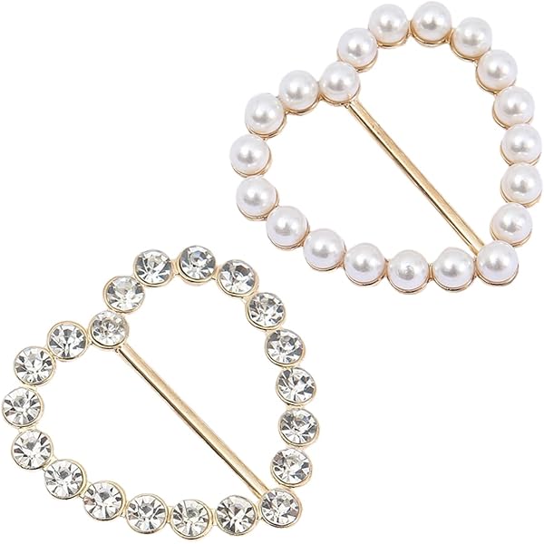 DONANI Dirndlspange Geweih Matt Silber - Trachtenschmuck Aus Edelstahl