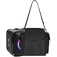 Yaowanguan Case PartyBox Encore Essential Protective Tote Bag for JBL Partybox Encore Essential/Partybox Encore,Encore Essential Portable Travelling Carrying Storage Case w/Shoulder Strap(Black)