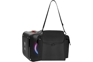 Yaowanguan Custodia PartyBox Encore Essential borsa protettiva per JBL Partybox Encore Essential, Partybox Encore Essential Custodia da Viaggio Portatile da Viaggio con Tracolla(Nero)
