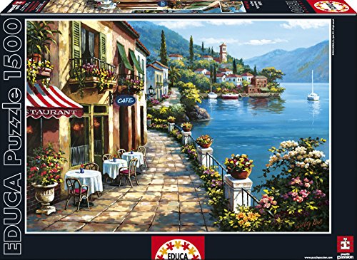 Preisvergleich Produktbild Educa 14814 - Overlook Cafe, Sung Kim-Puzzle, 1500 Teile