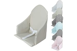 Monsieur Bébé - Coussin d'assise universel Miam avec harnais pour chaise haute bébé - 7 coloris