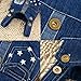 Happy Cherry Baby Boy Girl Bib Pants Dungarees Jeans Bear Animal Overalls Jumpsuit Jean Body Quality Clothing Children Washed Breeches Blue Toddler 12-24 Months