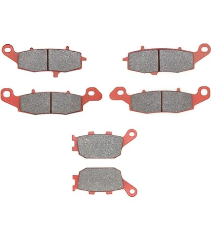 Plaquettes De Frein AHL Pour Kawasaki ZR750/ZR7-S 2001-2005 | Avant Et Arrière | Semi-métalliques