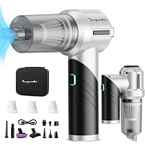 Aspira Briciole Elettrico Senza Filo Aspiratore Portatile Roaprobe Aspirapolvere Auto 3 In 1, 120W 16000Pa Potente, Ini Mini Aspirapolvere Senza Fili Aspirabriciole Senza Fili - 8
