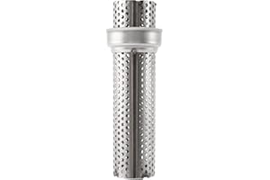 YUPVM 51 MM Universale Silenziatore di Scarico Moto Db Killer-Silenziatore Noise Sound Eliminator Mesh Db Killer-Silencer Lungo