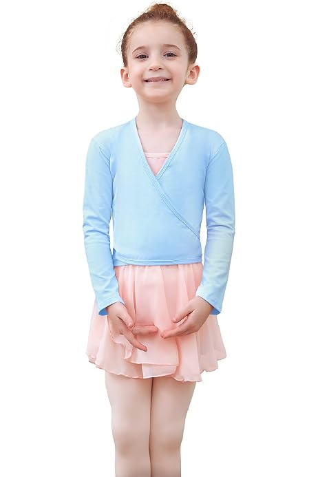 Cache-Cœur Danse Bezioner - Polaire, Manches Longues, Col V, Pour Enfants Et Adultes