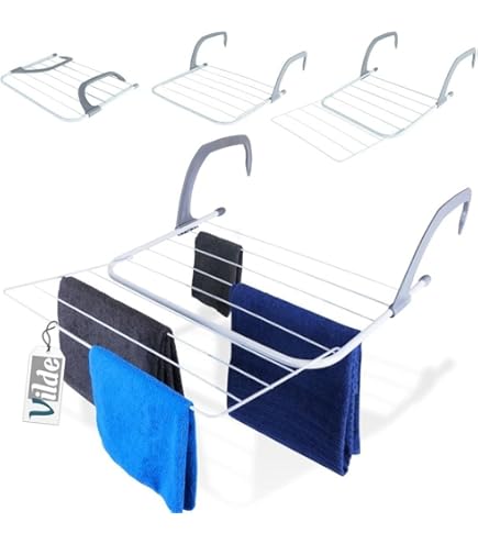 Roellgs 3 stuks plastic wasrek droogrek 8 clips winddicht ontwerp Draaibaar droogrek voor sokken, handdoeken, ondergoed, babykleding