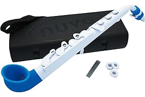 NUVO jSax 2.0, weiß-blau, Standard Set