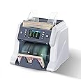 RIBAO TECHNOLOGY BC-40 Money Counting Machine, CIS/UV/MG/IR Counterfeit Detection, Mixed denomination Cash Value counting for AED/OMR/USD/EURO