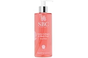SBC Skincare - Sapone per Mani con Collagene e Perla Nera - 300 ml - Aiuta a Nutrire la Pelle e Dona Elasticità - Potenzia la Luminosità - Gel Idratante - Hydra-Collagen & Black Pearl Hand Wash