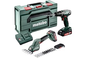 Metabo Set combinato 2.2.5 18 V macchine a batteria metaBOX 165 L - BS 18 + SGS 18 LTX Q - 685186000