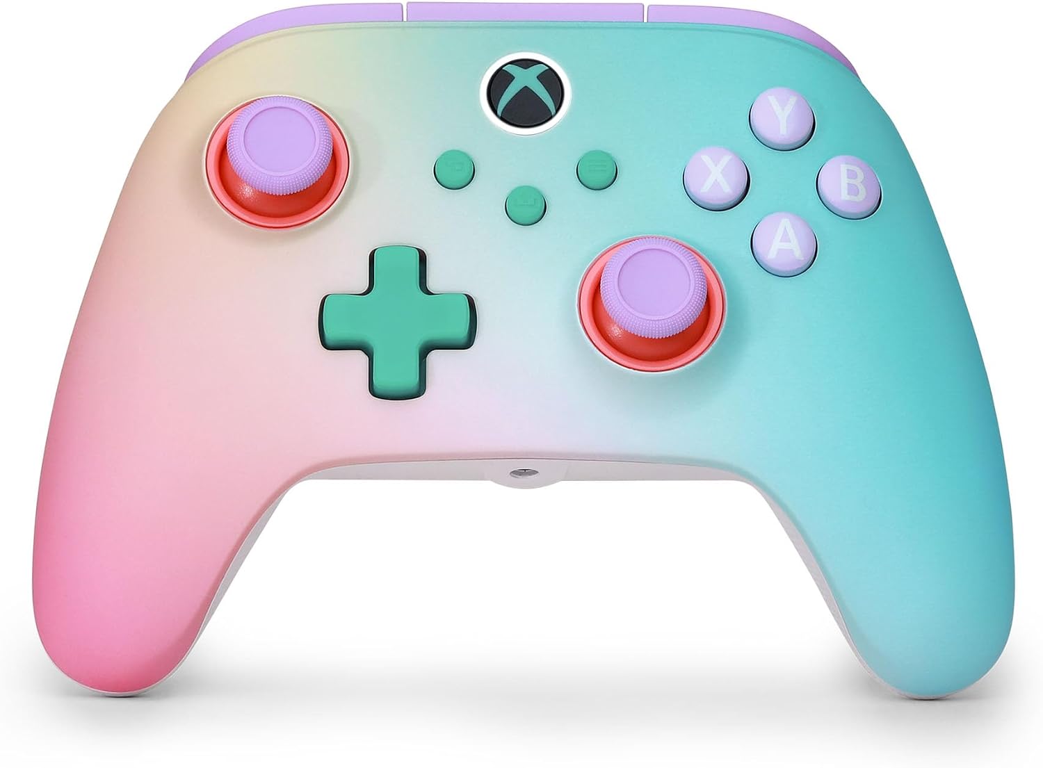 PowerA Advantage Wireless Controller for Xbox Series X|S - Beach Vibes, Officially Licensed, Hall Effects to prevent stick drift, Bluetooth Compatible, 1000Hz Polling Rate, Cloud Gaming Controller