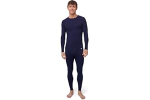 DANISH ENDURANCE Bielizna Termoaktywna Merino, Długie Kalesony Męskie, Wełna Merino, Zestaw Termoaktywny, Odzież Termiczna na Zimę