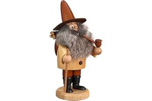 Drechselwerkstatt Uhlig DWU Räuchermann Wichtel Holzsammler Natur