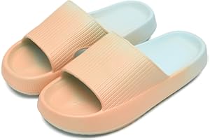 sharllen Kids Sliders Girls Boys Cloud Shower Slippers Toddler EVA Summer Beach Pool Slide kids Sandals Non-slip Bathroom Slippers House Flip Flops