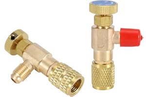 Flytande R32 Slangadapter 7×6×2 2st Liquid Safetyr410a R22 Konditionerande Kylmedel 1 4 Säkerhetsadapter