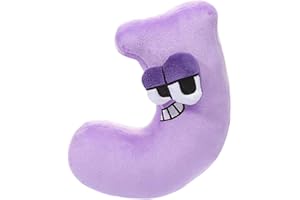HODOFICE Alphabet Lore Peluche Lettere Alfabeto Plush All 2023 Bambole Dell'alfabeto Plushies Soft Toy Bambini Compleanno Giocattolo Regali Pupazzo per Ragazzi Ragazze Cute Figure Pupazzi Giocattoli Regalo (J)