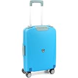 Roncato Light Maleta Cabina avión Azul, Medida: 55 x 40 x 20 cm, Capacidad:  41 l, Pesas: 2.90 kg, Maleta Cabina avión ryanair : Amazon.es: Equipaje