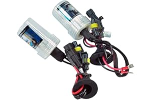 CAR PASSION Coppia lampade bulbi kit XENO xenon H1 55w 6000k 12v lampadina luce HID ricambio fari