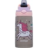 Contigo Gizmo Flip Unicorn &Ccedil;elik &Ccedil;ocuk Suluğu 420 mL Pembe