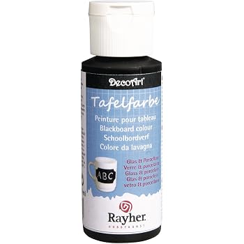 Schultafelfarbe Schwarz – 250 Ml, Für Holz, Metall & Mehr, Kreide Beschreibbar