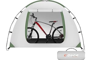 Lohca Housse de Vélo Protection de Bicyclette Extérieure Imperméable VTT Vélo de Route Trous de Verrouillag