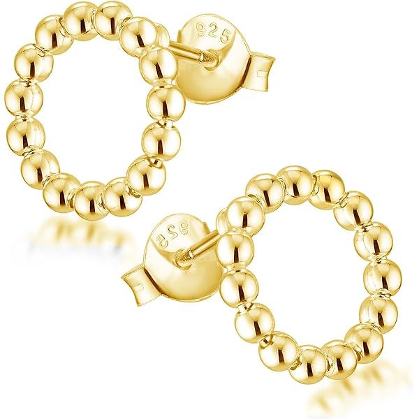 Miniblings Dreieck-Ohrstecker Aus Metall – Filigran, 10 Mm, Rosegold, Handgefertigt In Deutschland
