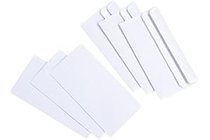 WHITEBOX White Box DL 80gsm Self Seal Envelope - White (Pack of 1000)