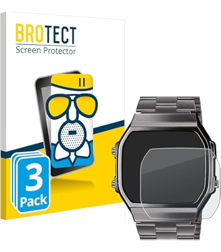 Protection écran Mat BROTECT Pour Casio F-91W - Anti-reflets Et Anti-traces (2 Pièces)