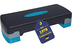 ‎B BEST SPORTING Best Sporting Multi-Fitness Stepper - 2 Fach höhenverstellbar I Max. Belastung: 100 kg I Aerobic Stepper 67 x 27 cm I Stepper für Zuhause I Treppensteiger Fitnessgerät
