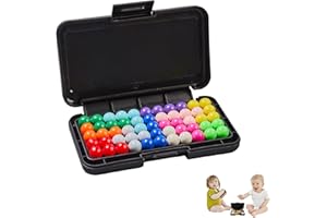 CLCIOSIS Smart Games, Puzzler Für Kinder Ab 6 Jahren, Geschicklichkeitsspiele Für Jungen Und Mädchen, kanoodle mit Timer Reisespiele Puzzle Ab 6 Jahre, Geschenkidee Für Kinder Von 7 Bis 10 Jahre