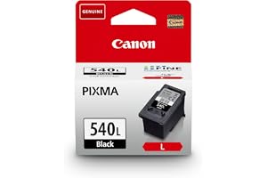 Canon PG-540L Fine svart bläckpatron med stor kapacitet | 11 ml äkta svart bläck med hög kapacitet - för PIXMA MG3650S, TS5150, MG3650, TS5151, MX475, MG4250 och mer!