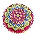 Produktbild TianWlio Kissenbezug Zierkissenbezüge Deko Dekorative Indische Mandala Bodenkissen Runde Böhmische Kissen Schutzhülle Kissen