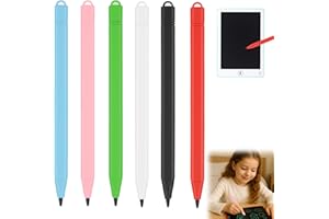 BOULESENM BULESEN 6 bolígrafos para pizarra lcd, lápiz de repuesto y escritura