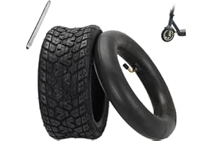 Sekepingo 10Inch Inner and Outer Tyres, Wider Thicker Electric Scooter Tire for Kugoo G-Booster/G-Max/G2 Pro Scooter Tyre for Ninebot Mini with 1 Inner Tube, 1 Outer Tyre, 1 Metal Tyre Stick