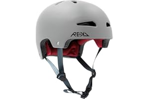 REKD Ultralite In-Mold Helmet Fully Certified with Adjustable Padding, For All Action Sports