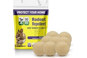 Sanspest Anti Souris et Rats Puissant, Repulsif Souris, Anti Rat, Repulsif Rat,Repulsif Rongeur pour Voiture, Anti Rongeur Interieur, Mieux Que Ultrason Souris et Rats, 4 Pièces