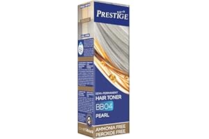 VIP'S PRESTIGE Vips Prestige | Tinte Pelo Semi Permanente y Toner Baño de Color Perlado 04 | tinte sin Amoniaco y Peróxido | Con Aceite de Oliva, de Macadamia y Aceite de Ricino | Matizador cabello rubio