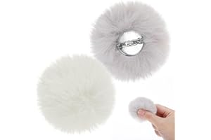 jojofuny 2 pièces queue de lapin en peluche : accessoires de costume queue de lapin pour femme carnaval cosplay - costume de lapin femme pour fête de Pâques, événements festifs